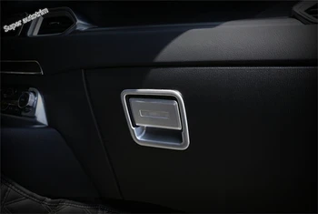 

Lapetus Co-pilot Glove Box Storage Box Handle Panel Cover Trim 2 Piece For Mazda CX-5 CX5 2017 - 2020 Matte / Carbon Fiber ABS