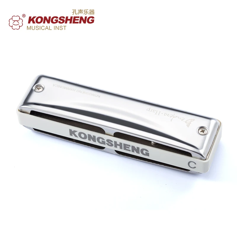 Губная гармошка KONGSHENG с 10 отверстиями диатонический ключ для рта C/D/E/F/G/A/Bb