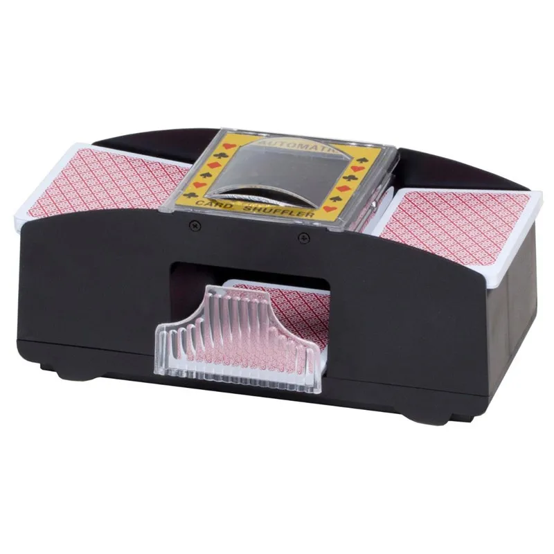 

New Arrival Automatic Poker Card Shuffler Battery Operated Casino Game Playing Cards Shuffling Machine Advanced Casino Robot