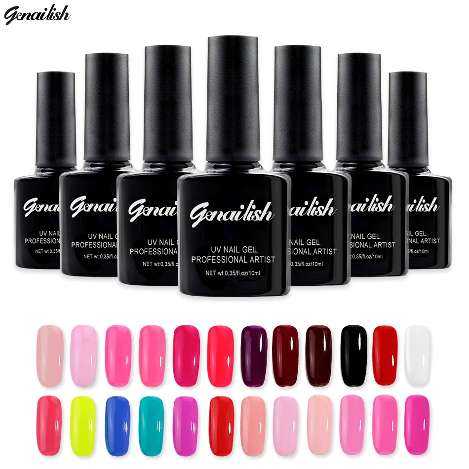 168 Colors Nail Gel Nail Polish UV Gel Polish Long lasting Soak off LED UV Gel 10ml/Pcs Nail Art