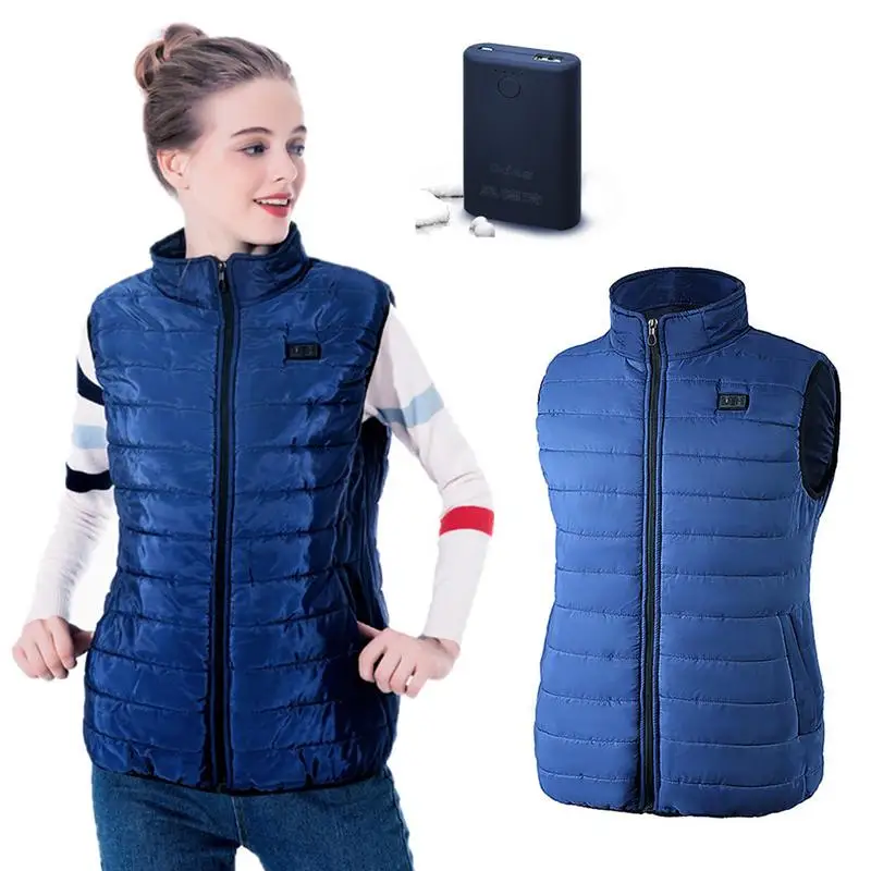 

1 Piece of Outdoor Equipment Down Jacket USB Electric Heating Warm Down Jacket Charging High-quality Heating Cotton Clothes