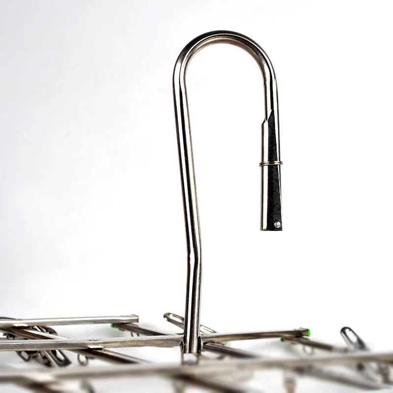 

10/20 Pegs Stainless Steel Laundry Socks Washing Clothes Airer Dryer Rack Hanger