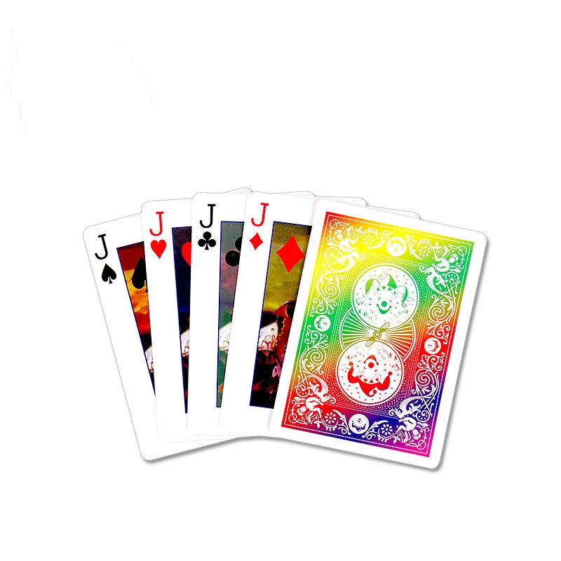 

Free shipping 5 sets magic cards frog to prince cards amazing cards magic prop stage magic