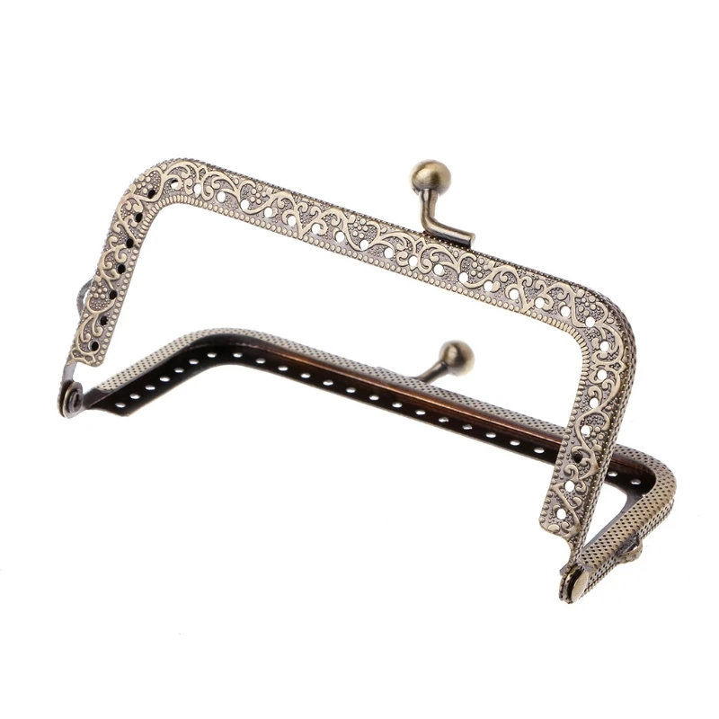 

1Pc DIY Purse Handbag Coins Bags Metal Kiss Clasp Lock Frame DIY Craft