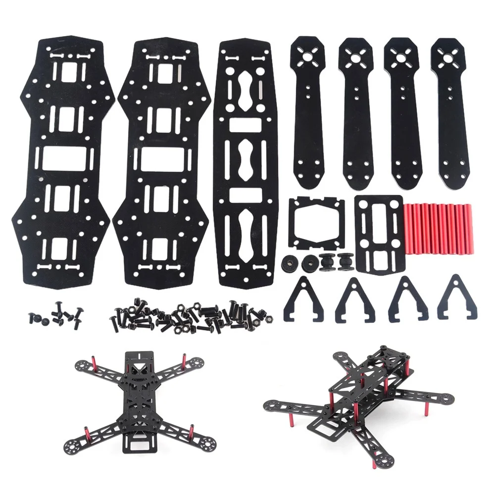 HOBBYINRC для ZMR250 QAV250 H250 250 мм мини Квадрокоптер Мультикоптер Стекловолоконная Рамка