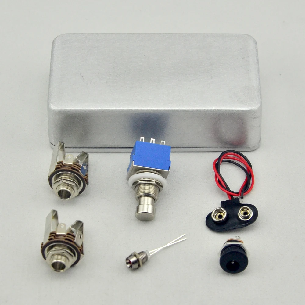 Hammond 1590b Enclosure + 3PDT Footswitch + 6.35mm Jack Sockets and more for guitar Pedal kit project Hammond 1590b Enclosure + 3PDT Footswitch + 6.35mm Jack Sockets and more for guitar Pedal kit project