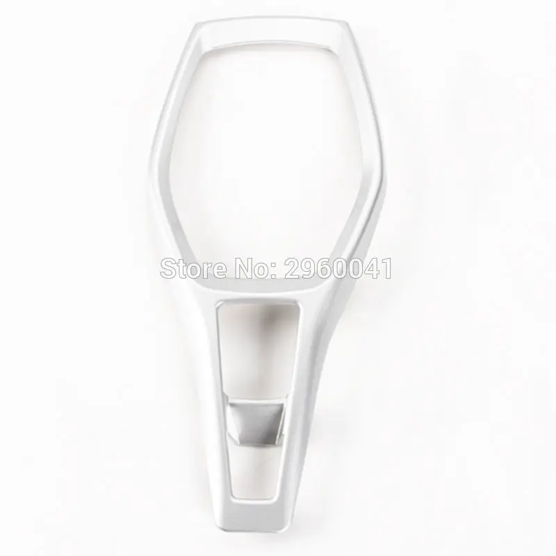 El más nuevo Panel de engranajes plateados recorta la cubierta de cambio piezas interiores de cromo estilo ABS para Chevrolet Camaro 2017