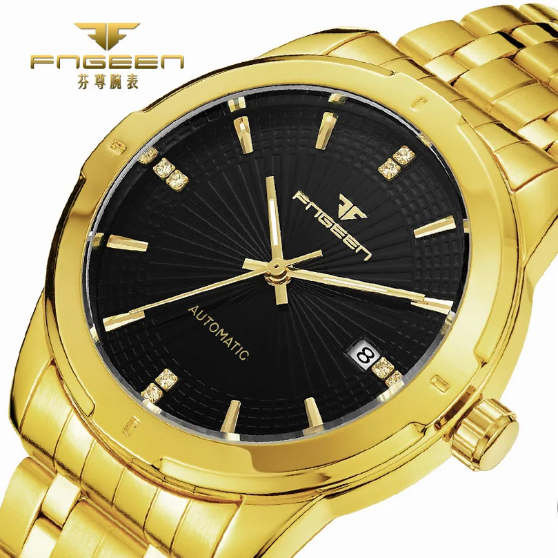 

2017 Top Brand Luxury Mens Watches Automatic Watch Men Diamond Scale Luminous Tourbillon Business Male Mechanical Wrist Watch
