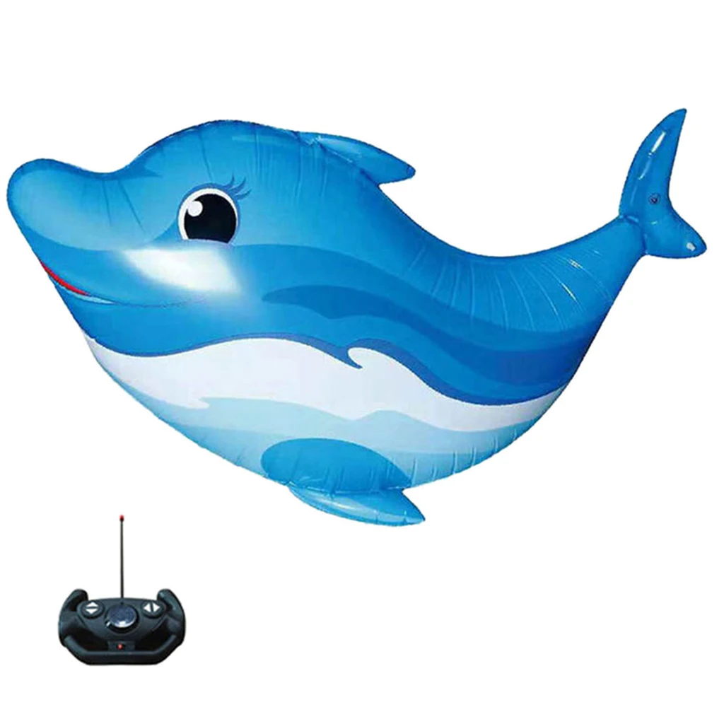 Infrared RC InflatableRemote Controlled Flying Dolphin/Fish Ballon Kids Children Toy Party Favors Birthday Gifts