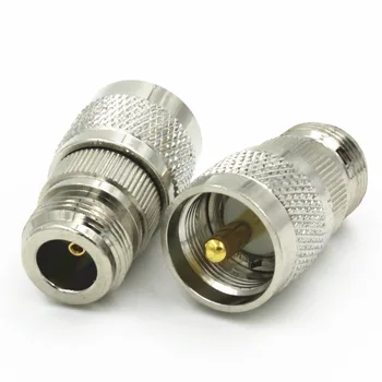 

50PCS PL259 PL-259 UHF Male Plug to N Female Jack RF Coaxial Adapter Connector