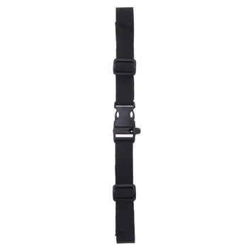 

Adjustable Webbing Buckled Outdoor Harness Chest Strap Backpack Accessories Sternum Anti Slip With Whistle Nylon