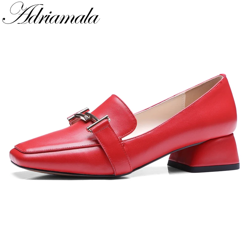 square toe slip on heels