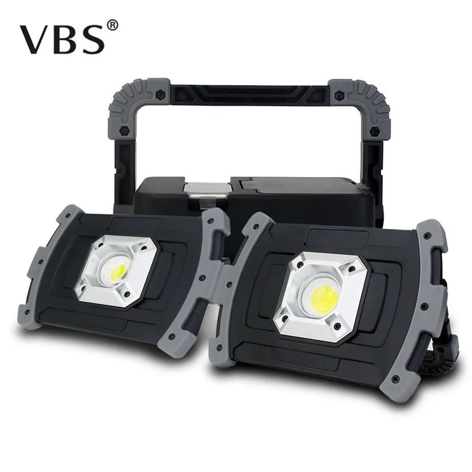 

20W 400LM Portable LED Spotlight Floodlight Led Reflector USB Rechargeable LED Work Light for Outdoor Camping Emergency Lamp