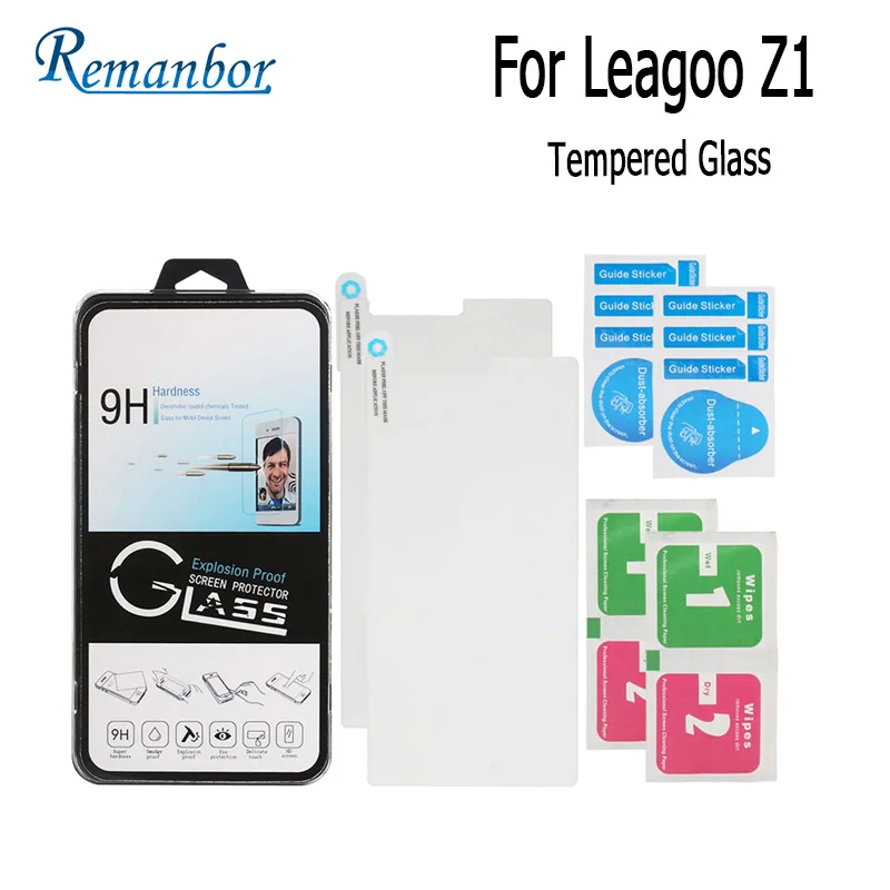 Remanbor закаленное Сталь пленка для Leagoo Z1 защитный Стекло Экран протектор|tempered film|film