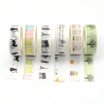 

washi tape animal 10m washitape stickers scrapbooking fita adesiva cosas kawaii paper tape scrapbook stickers cute wide black