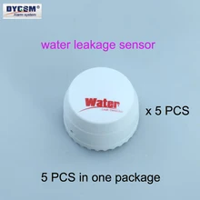 DYGSM 433 Гц 315 МГц беспроводной датчик утечки воды, Датчик Затопления, детектор утечки воды работает с GSM 3g WiFi домашняя сигнализация