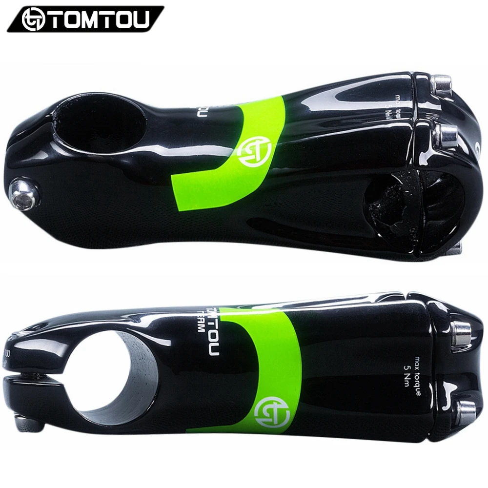 Carbon Fiber MTB Road Bike Bicycle Handlebar Stand Stems 80//90//100//110mm ±10°