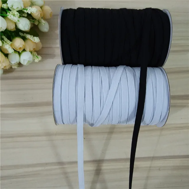 SUISHOU 5 yards/lot Flat elastic rubber band clothing accessories nylon