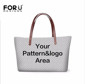 

FORUDESIGNS Novelty Customize Your Personalized Pattern Women Large Handbags Tote Casual Feminine Shoulder Bag Ladies Cross-body