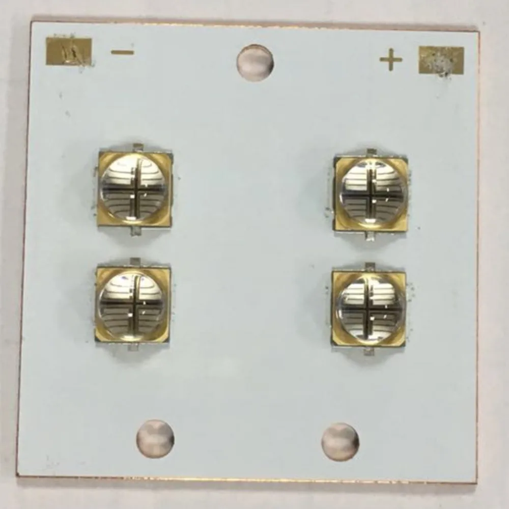 6565 UV LED модуль для 3D принтера 40 Вт высокомощный фиолетовый нм|uv 380nm|board boardboard led |