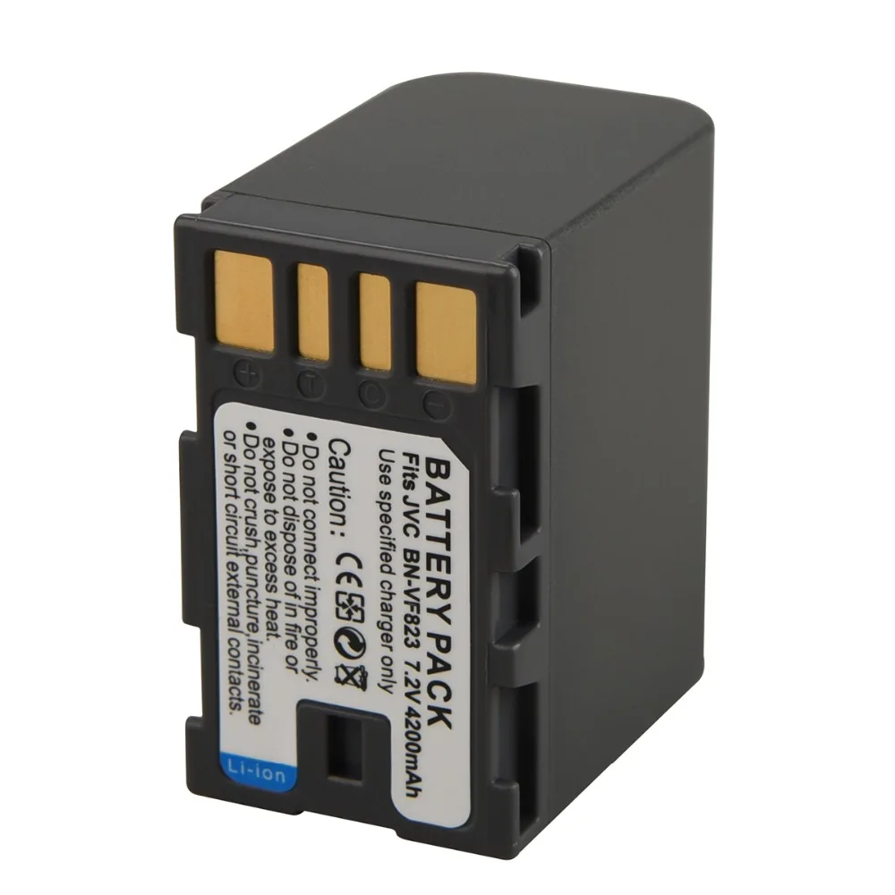 7.2V 4200mAh Rechargeable Li ion Battery For JVC Camera Backup Battery