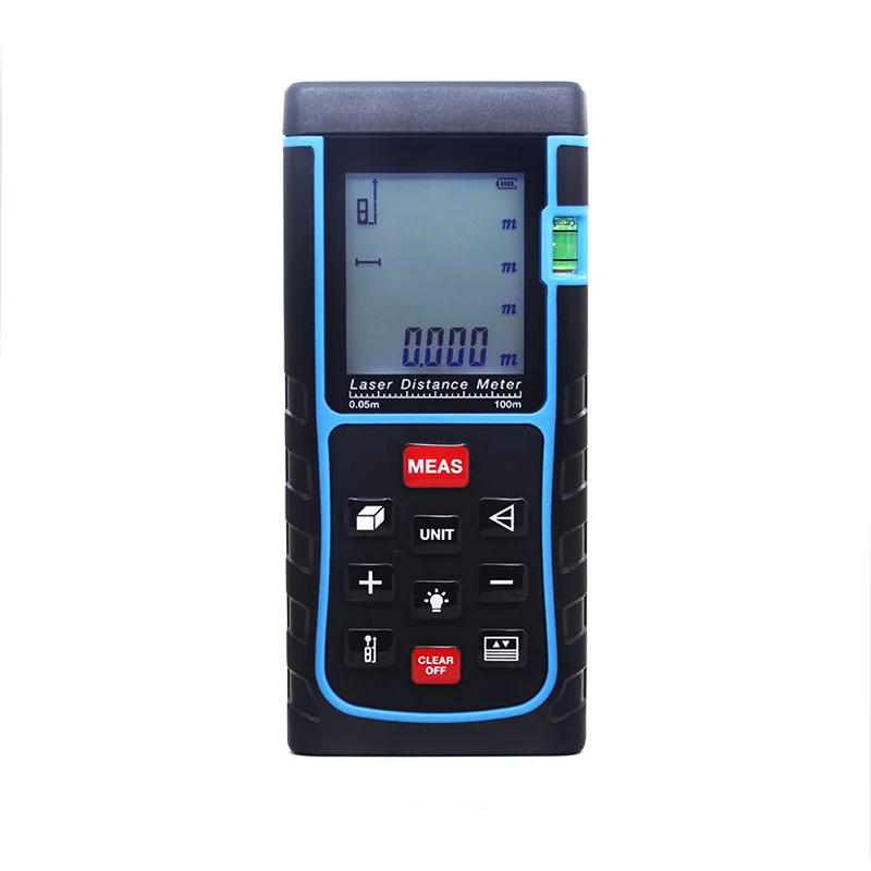  SW-E100 Free Shipping Handheld Rangefinder Distance Meter Digital Laser Range Finder Area-volume-An