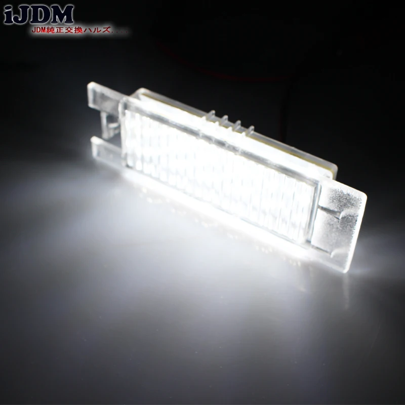 IJDM 18 SMD ксеноновый белый CAN bus светодиодный светильник номерного знака в сборе для