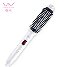 L Горячие прямые волосы палочка прямые волосы кудрявые волосы двойные отрицательные ионы короткие волосы пряжка массаж гребень