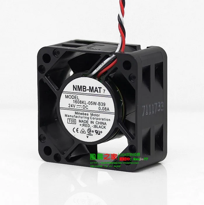 Nmb-mat Minebea 1608kl05w-b39 4020 24v 0.08a para Fanuc Ventilador de Refrigeração Novo - Imagem 4