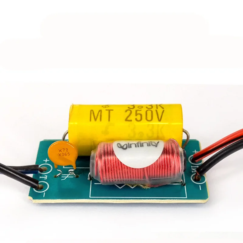 LEORY WEAH-T4 Home Speaker DIY 40W Pure Treble Frequency Divider for 4-6 ohm 2-5 inch Subwoofer Speaker 50x25mm