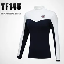 PGM гольф леди длинный рукав бархат термобелье женские джемпер стиль осень зима