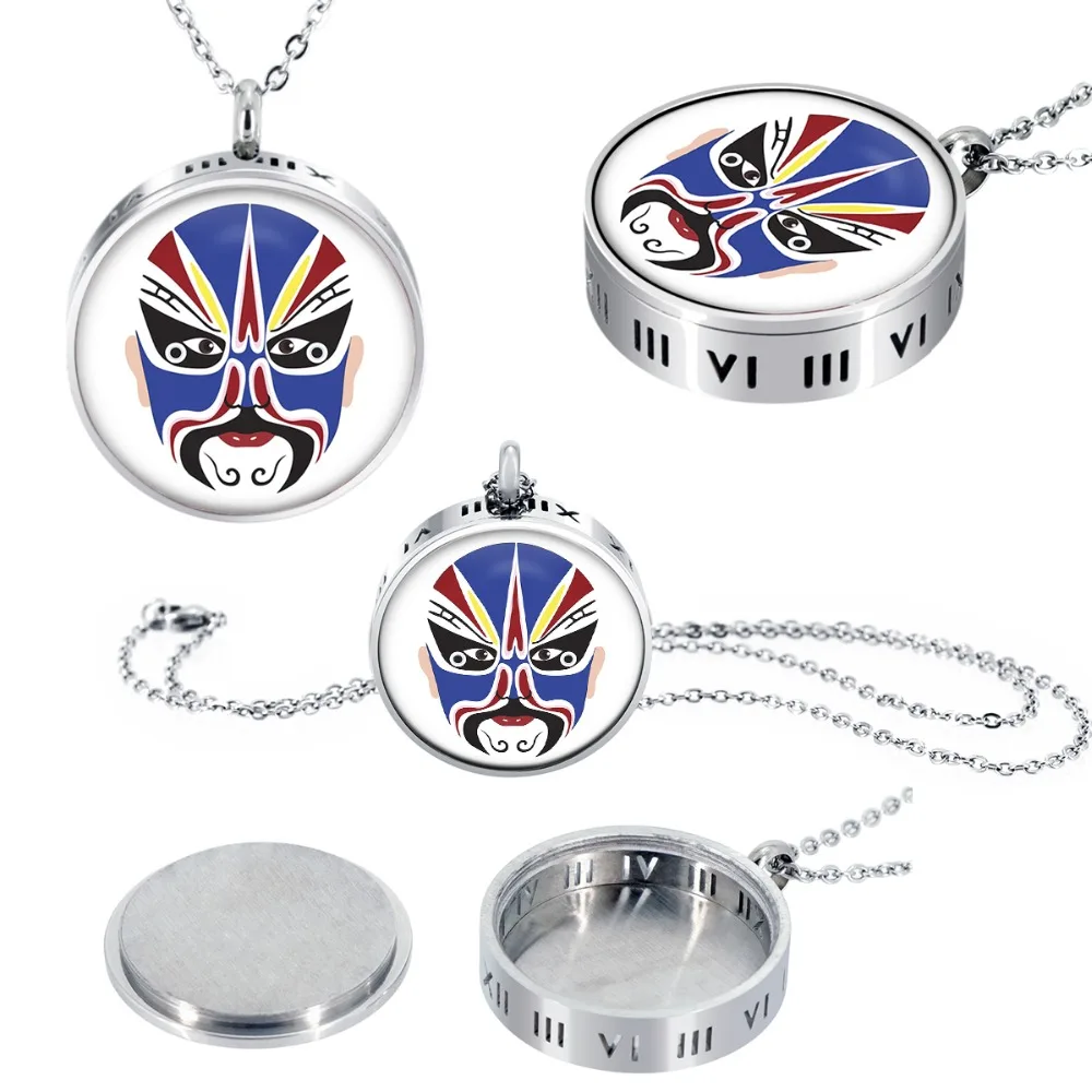 ZP-PS045-02 Enamel Essential Oil Diffuser Locket