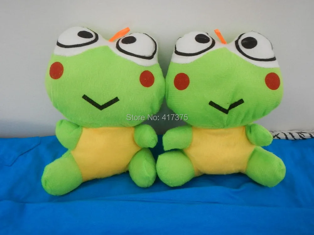 17cm yellow frog Stuffed Animals Toys Plush Doll  ...