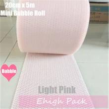 Rouleau de bulles d'air rose clair 20cm x 5m, Emballage cadeaux et cadeaux en forme de cœur, Emballage en mousse, décoration de mariage