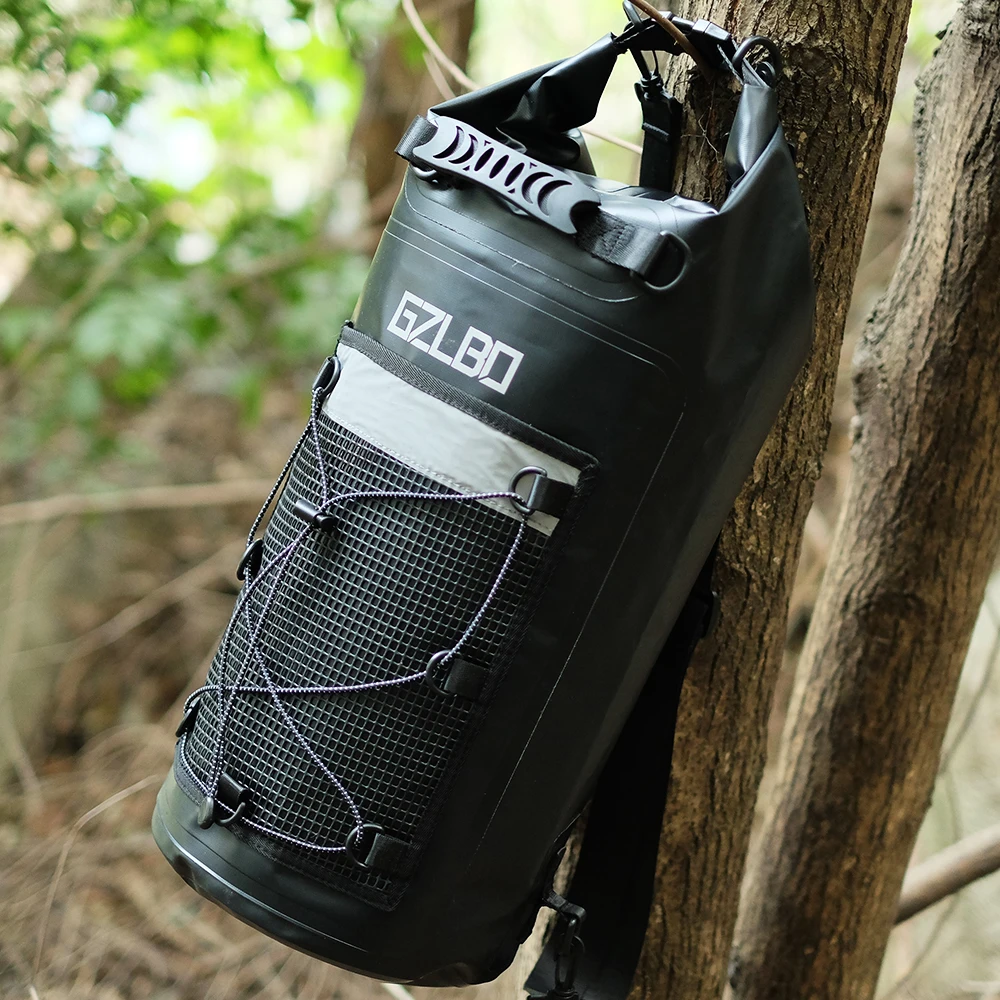 Water bag 30L PVC Outdoor Waterproof Bags Black Ultralight Camping ...