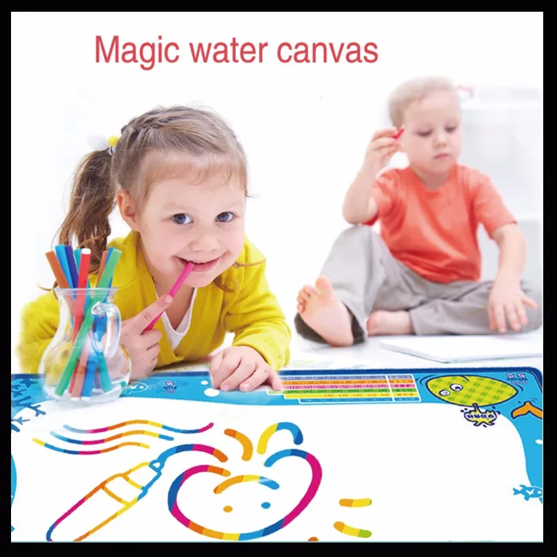 50*70 см детская живопись холст магический водяной холст многоразовая живопись холст
