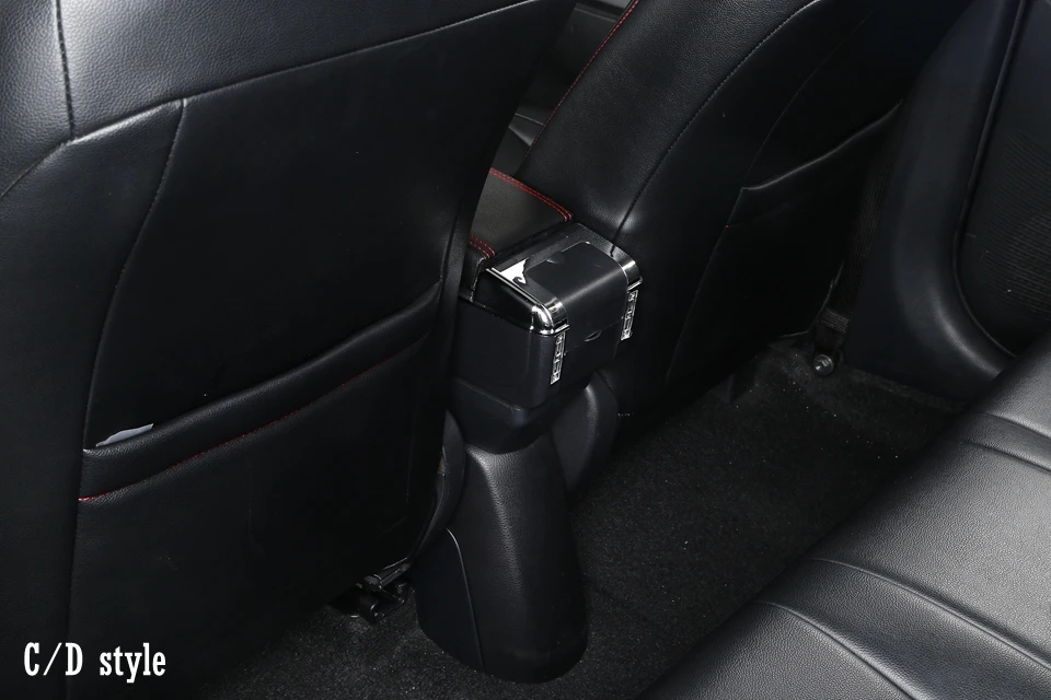 Подлокотник для Ford Ecosport 2013- интерьер из искусственной кожи центральная консоль коробка для хранения Подстаканник Пепельница аксессуары для автомобиля