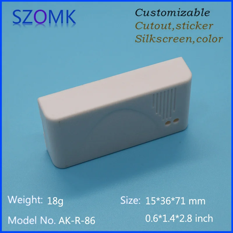 szomk IC card reader plastic enclosure for electronics project plastic sensor junction box distribution box instrument case plastic housing for pcb (4)