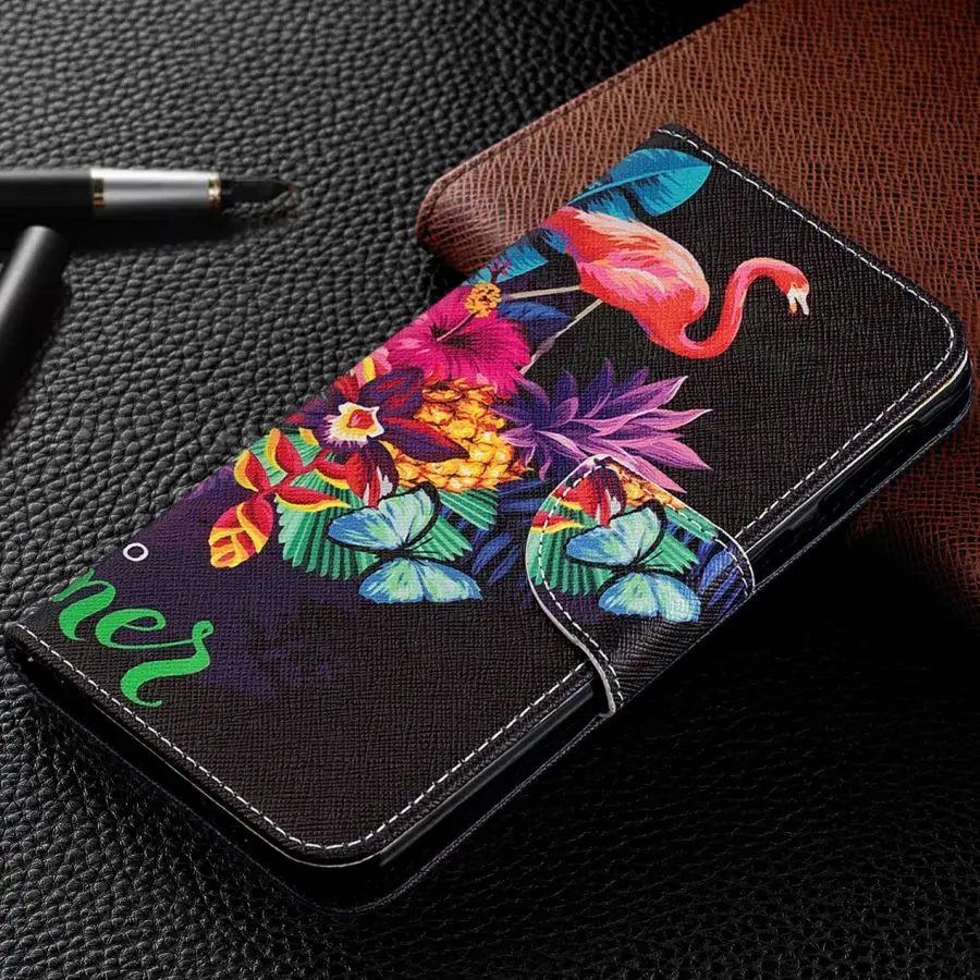 

Luxury PU Leather Wallet Flip Phone Cases For Xiaomi Poco F1 A2 Lite Redmi 6 6A Note 5 6 Pro 4X Cute Wallet Flip Cover Bag DP07Z
