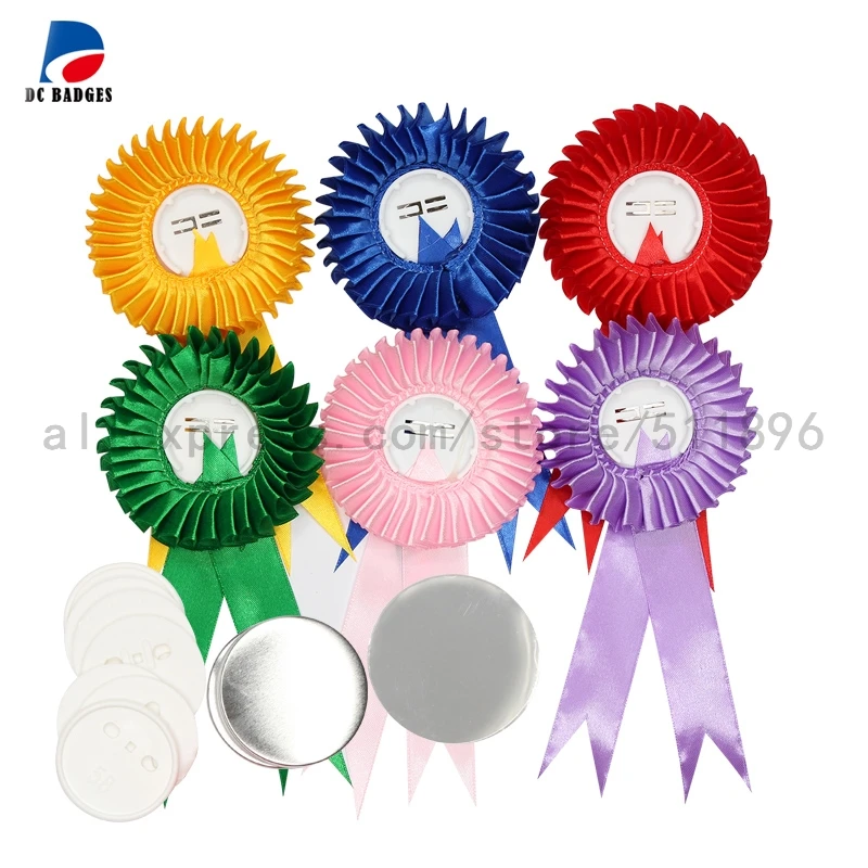 300sets 1 3/4"( 44mm) Rosette Button Parts for NEW