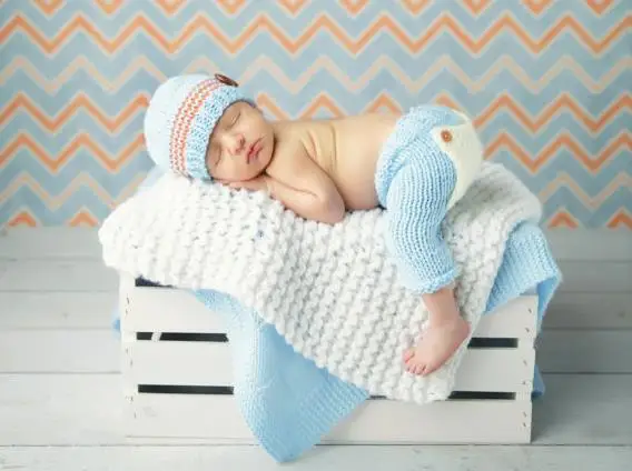 Детская шапка, аксессуары для фотографий новорожденного для маленьких девочек милые наряды для новорожденных милый кардиган Крючковой вязки на костюм, реквизит для фото фон для фотосъемки - Цвет: style 10