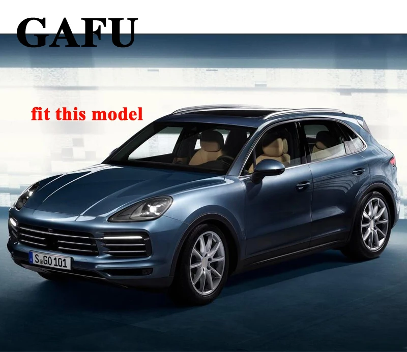 ABS Хромированная внутренняя подставка для стаканов Крышка для Porsche Cayenne автомобильные аксессуары