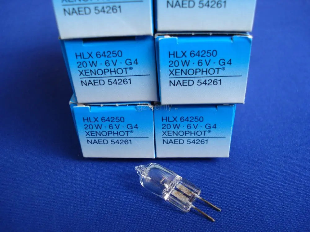 Osram 64250 Halogen light bulb 6V 20W G4 NAED 54261 microscope bulb|bulb  light strands|bulbs 220vbulb keychain - AliExpress