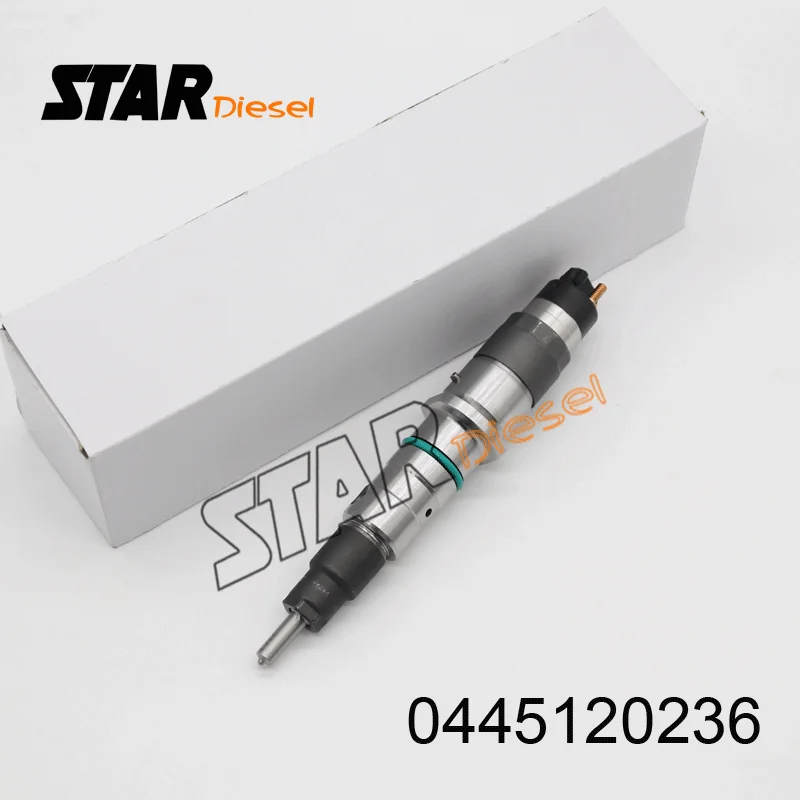 Инжектор 0445120236 inyector запчасти 0 445 120 236 Дизель Топливный насос впрыска топлива 0445 120 236 для мини-экскаватора Komatsu Cummins 350-8 300-8
