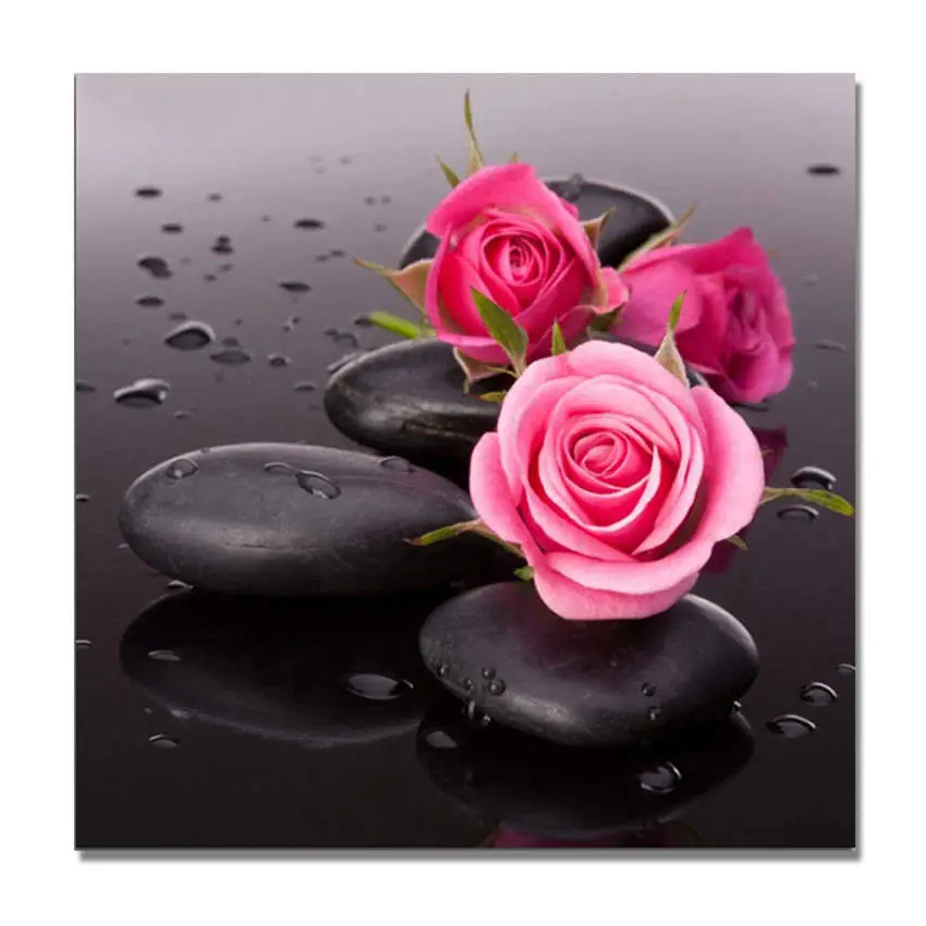 

5D DIY Diamond Painting Full Square Scenery Rhinestones Pictures Diamond Embroidery Sale Landscape Diamond rose