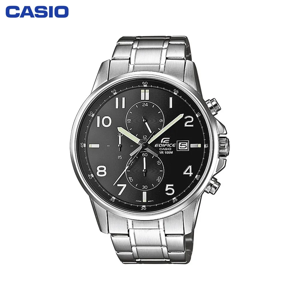 Наручные часы Casio EFR 505D 1A мужские с кварцевым хронографом на браслете|Спортивные