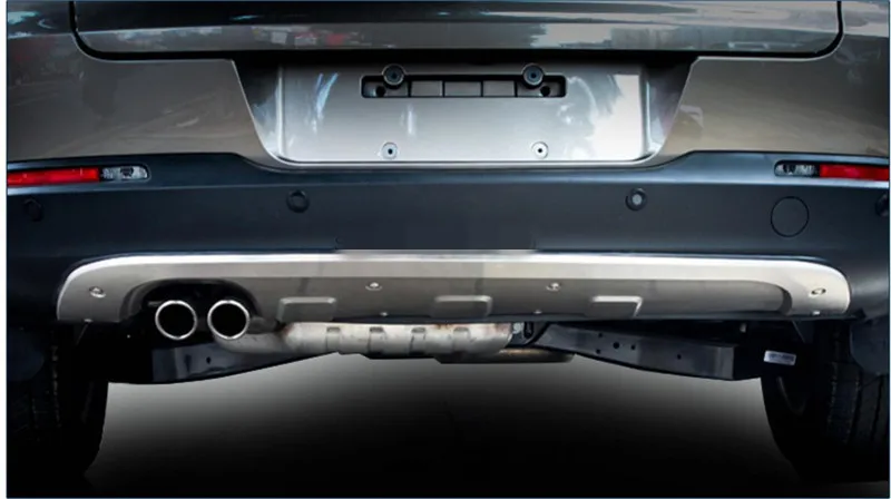 Fit-For-Vw-Tiguan-MK1-2013-2014-2015-Stainless-Steel-Rear-Bumper-Diffuser-Bumpers-Lip-Protector (3)