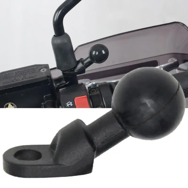 

Motorcycle Motorbike Base Ball Shape Scooter Angled Mount Holder Support For Mirror Frame Supplies
