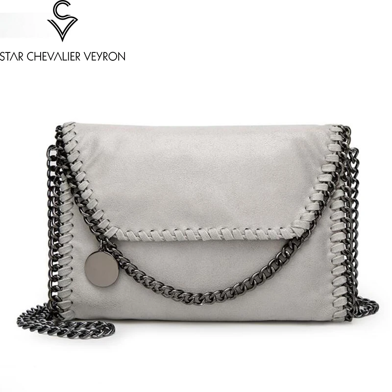 

SCV 2019 Women's Bag New Fashion PU Shoulder Bag Elegant Messenger Bags Chain Small square Bag
