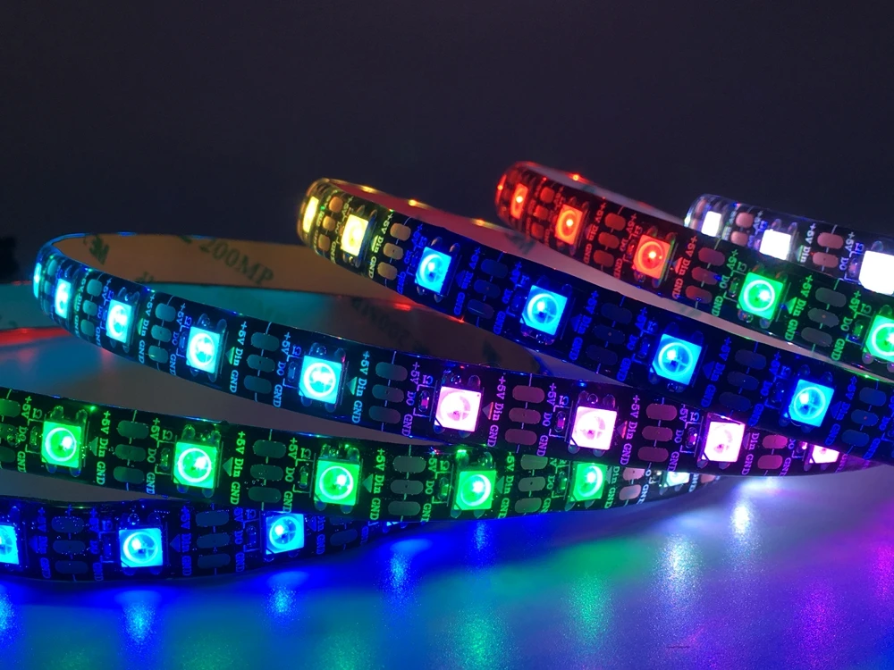 Светодиодная лента WS2812B WS2812 RGB светильник цветной x1 светодиодный музыкальный